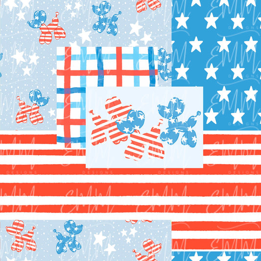 Patriotic – Design #46 | Seamless Digital File