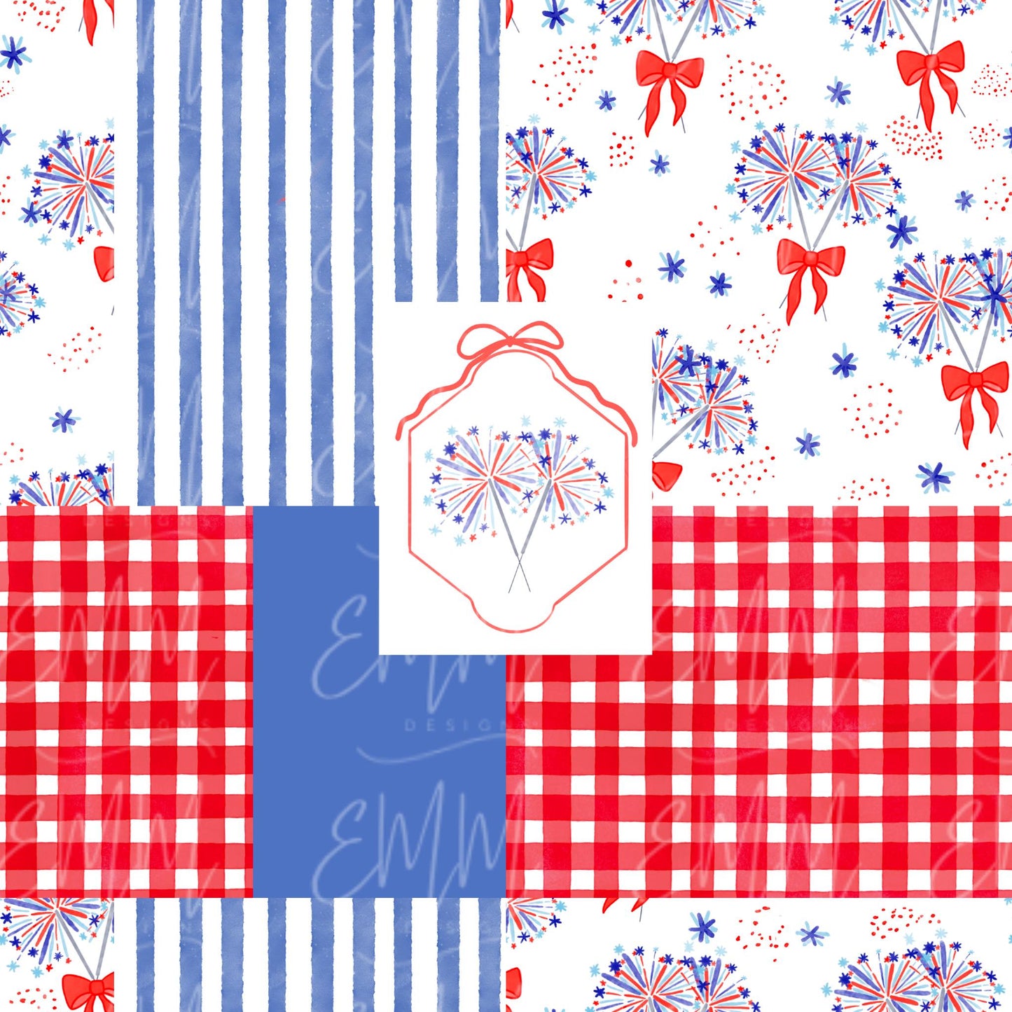 Patriotic – Design #68 | Seamless Digital File