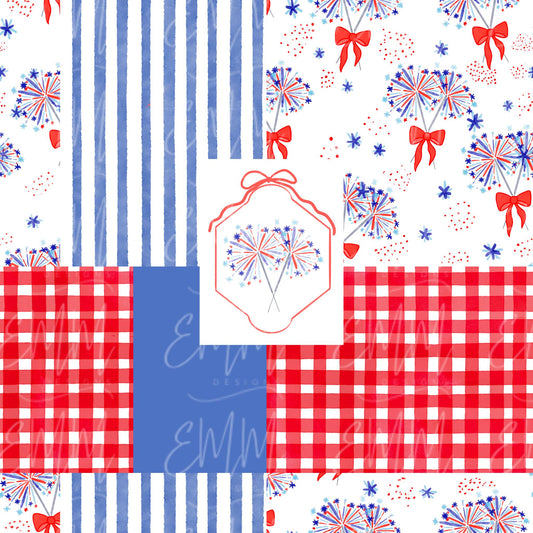 Patriotic – Design #68 | Seamless Digital File