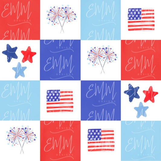 Patriotic – Design #63 | Seamless Digital File