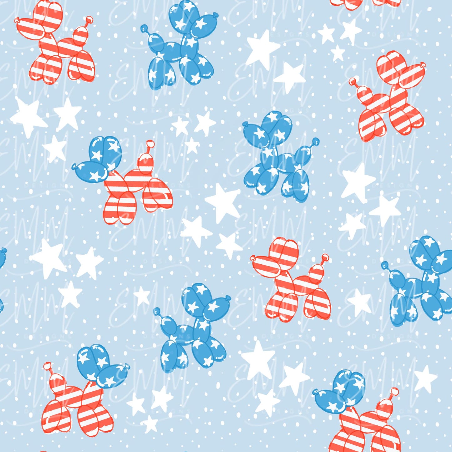 Patriotic – Design #44 | Seamless Digital File