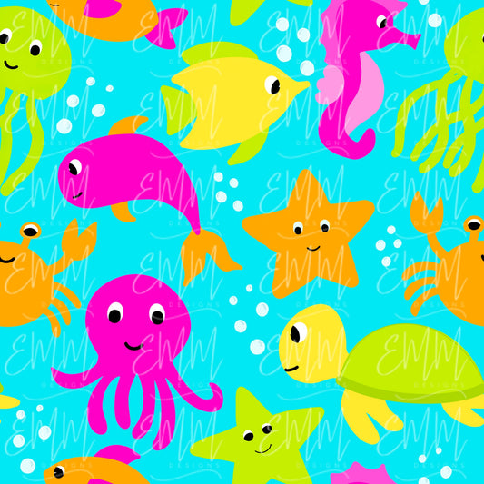 Summer Fun – Design #7 | Seamless Digital File