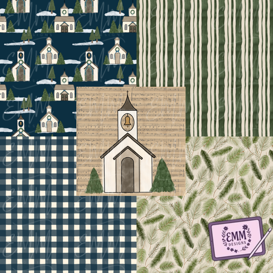 Christmas – Design #39 | Seamless Digital Files