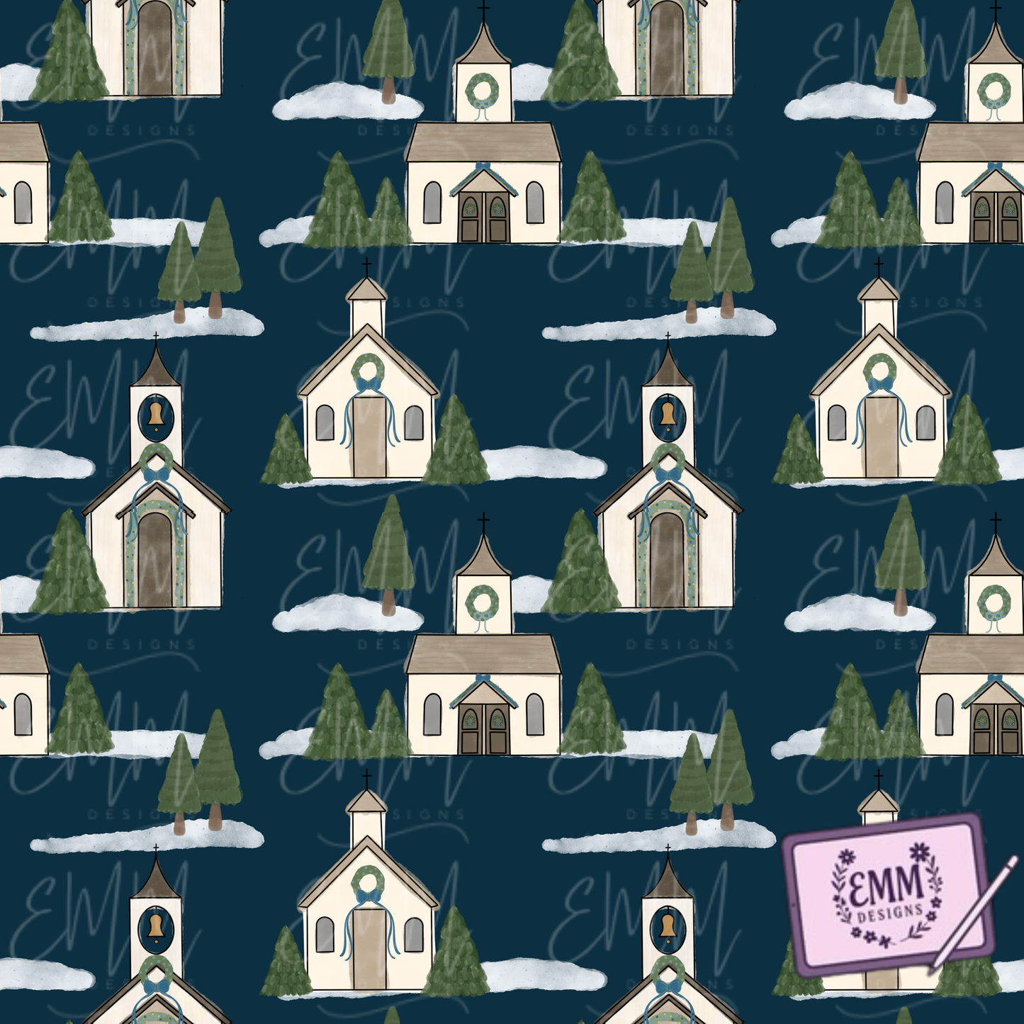 Christmas – Design #31 | Seamless Digital Files