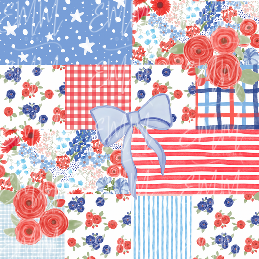 Patriotic – Design #20 | Seamless Digital File