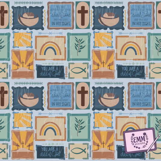 Fall – Design #2 | Seamless Digital Files