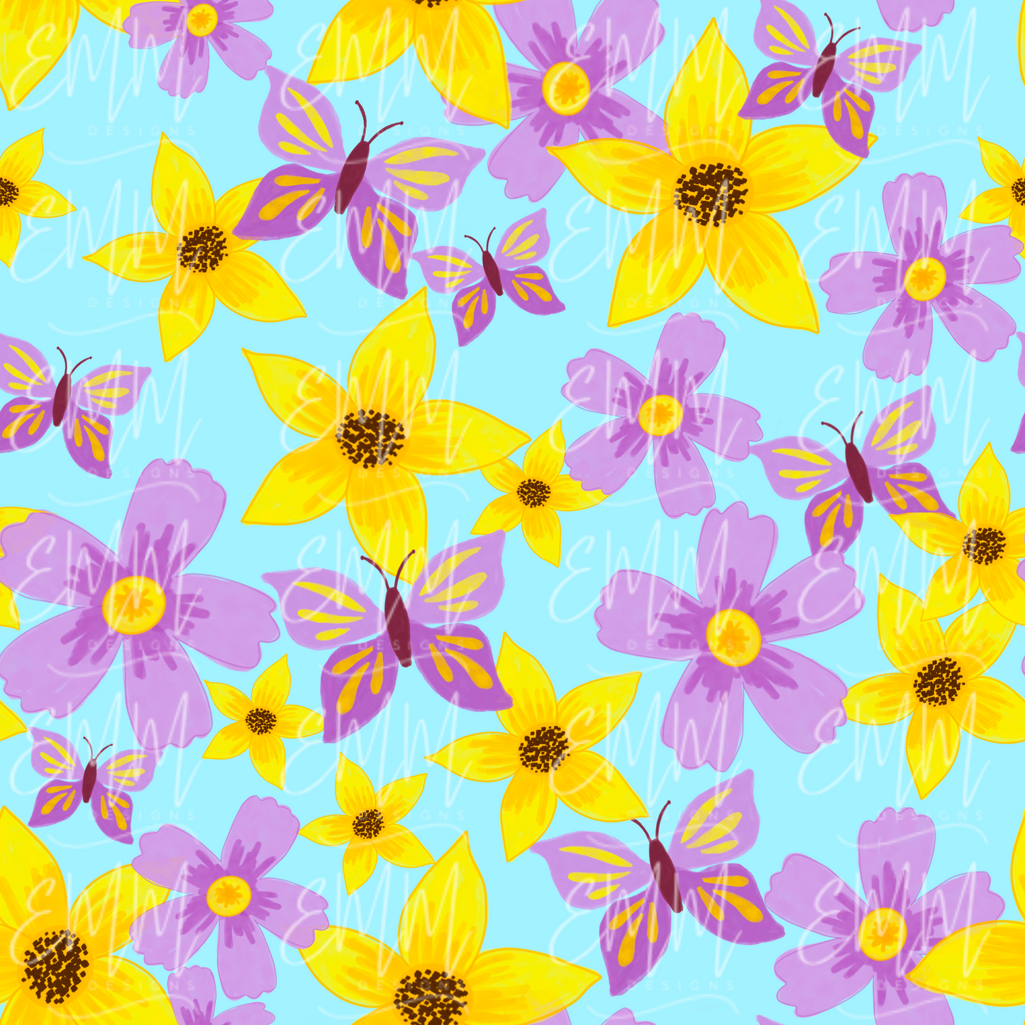 Florals – Design #22 | Seamless Digital Files