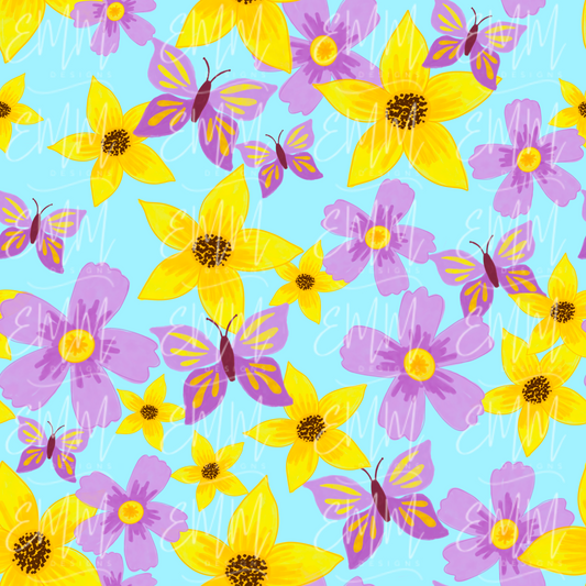 Florals – Design #22 | Seamless Digital Files
