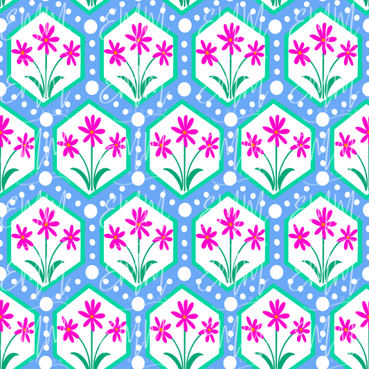 Florals – Design #4 | Seamless Digital File