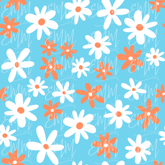 Florals – Design #7 | Seamless Digital File