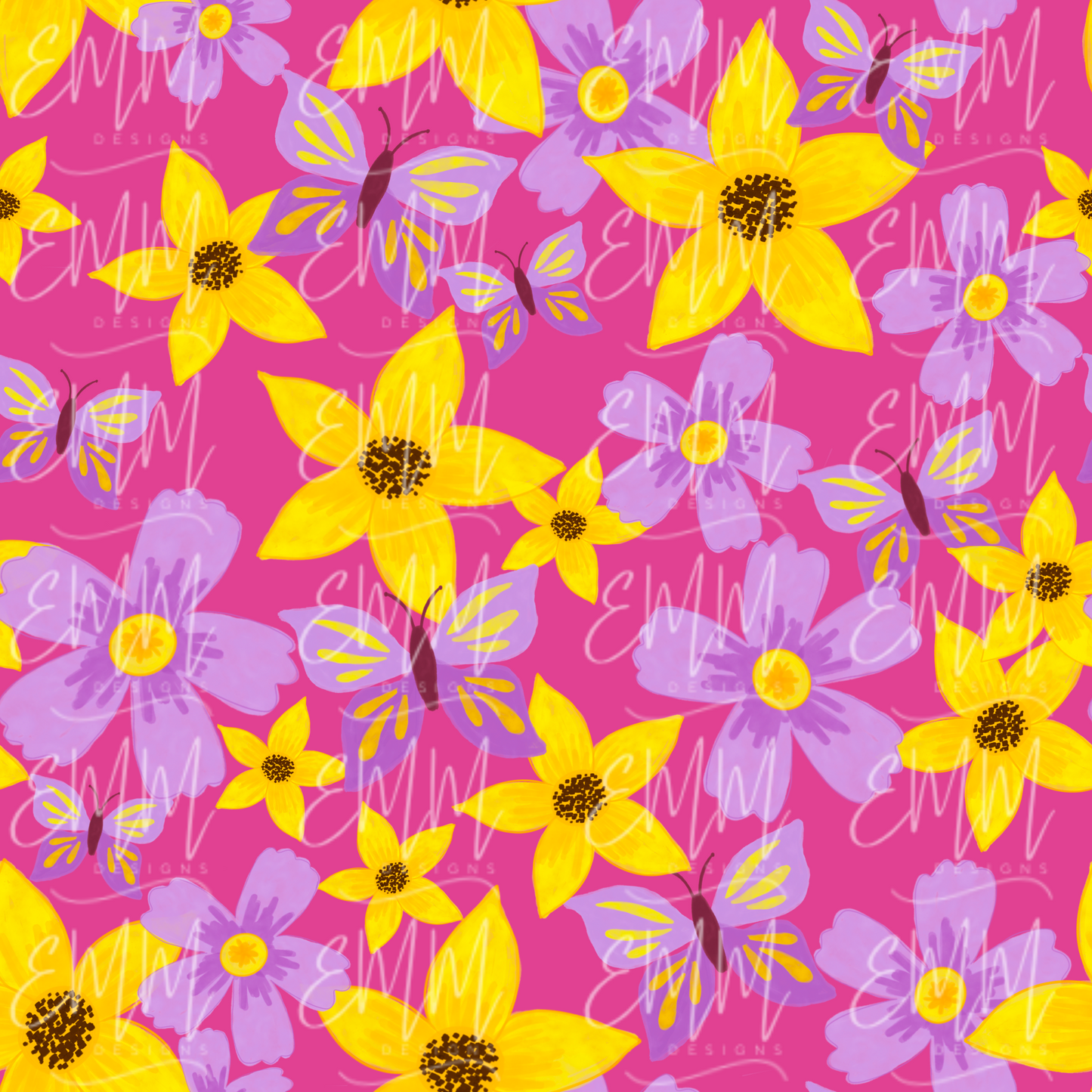 Florals – Design #18 | Seamless Digital File