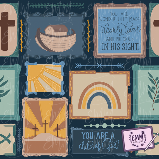 Fall – Design #4 | Seamless Digital Files