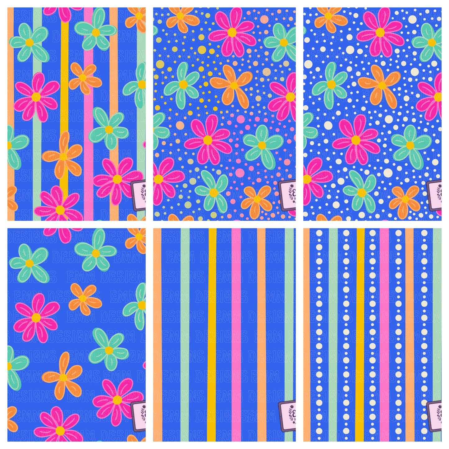 Summer Fun – Design #84 | Seamless Digital Bundle