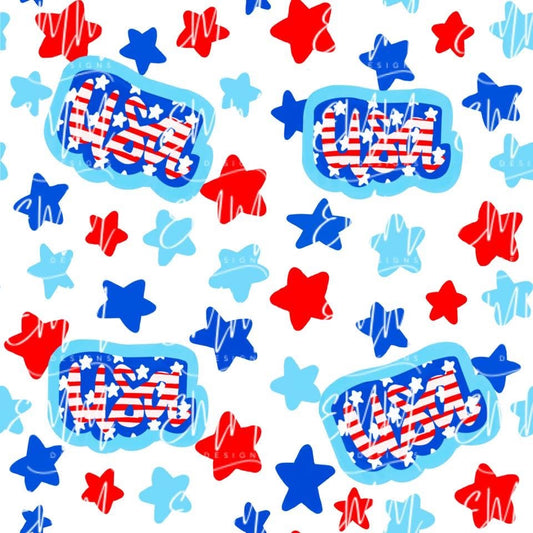 Patriotic – Design #7 | Seamless Digital File
