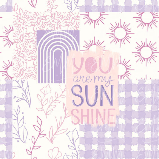 General – Design #10 | Seamless Digital Files - You Are My Sunshine