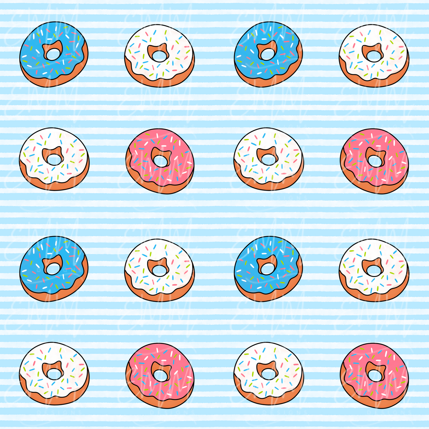 Free File Friday - Coffee and Donuts -  Design #3