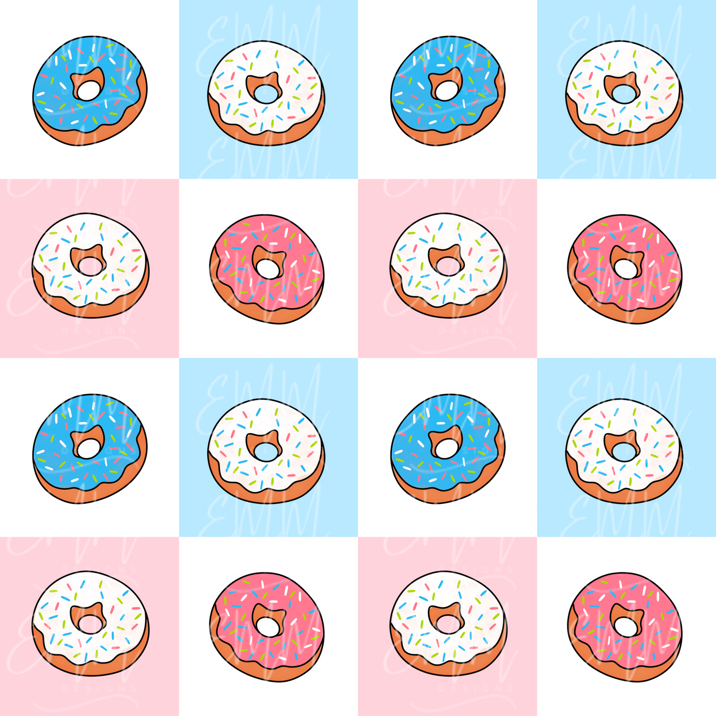 Free File Friday - Coffee and Donuts -  Design #4