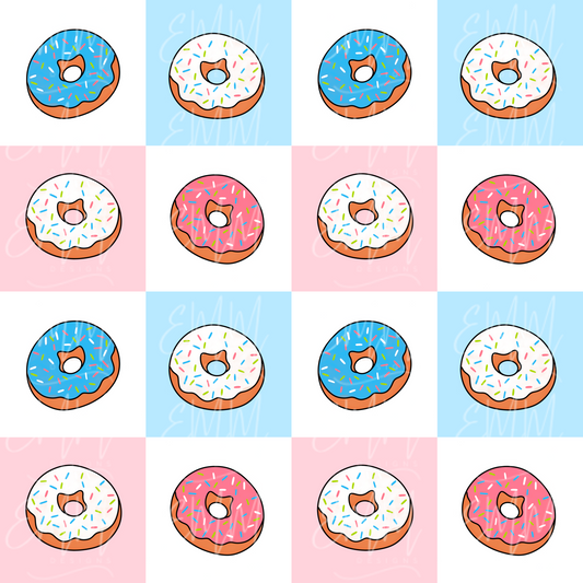 Free File Friday - Coffee and Donuts -  Design #4
