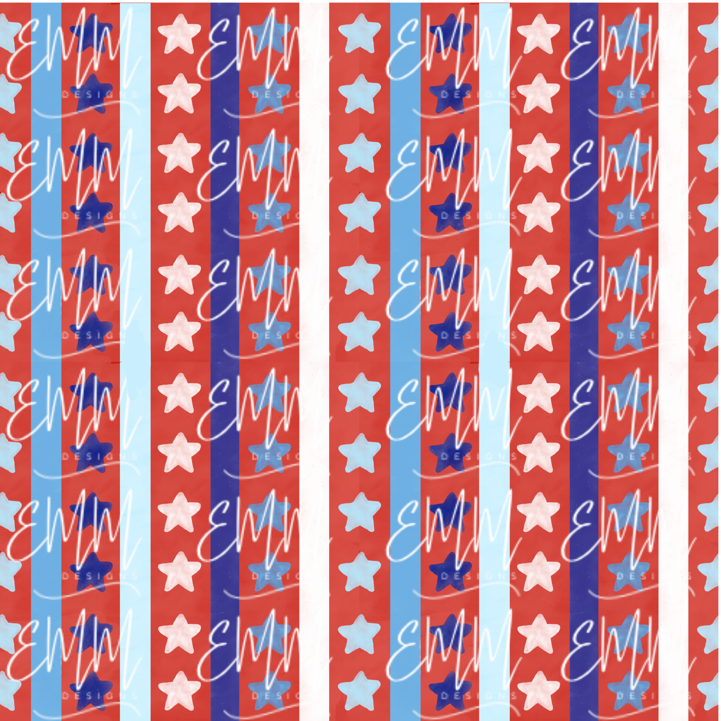 Patriotic – Design #5 | Seamless Digital File
