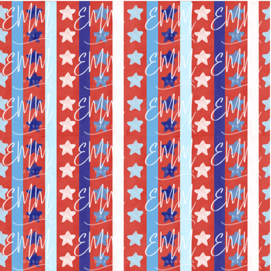 Patriotic – Design #5 | Seamless Digital File