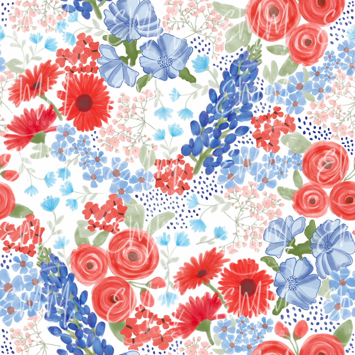 Patriotic – Design #18 | Seamless Digital File