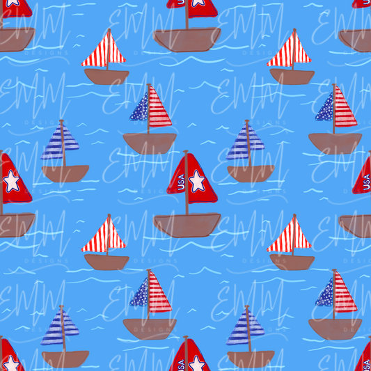Patriotic – Design #10 | Seamless Digital File