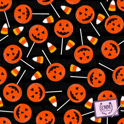 Halloween – Vivid Candy -  Design #33 | Seamless Digital Files