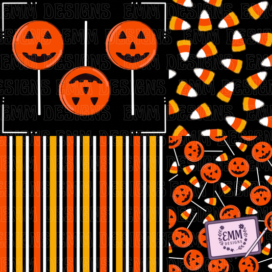 Halloween – Vivid Candy -  Design #32 | Seamless Digital Files