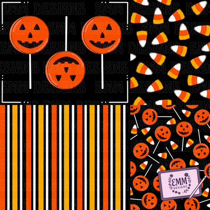 Halloween – Vivid Candy -  Design #33 | Seamless Digital Files