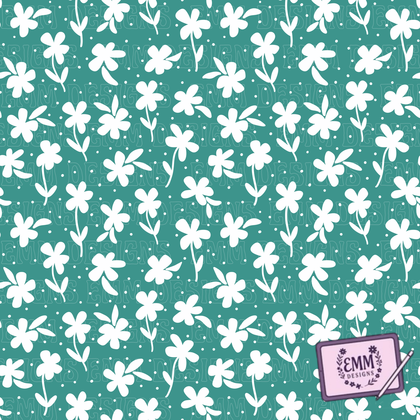 Florals – Design #45 | Seamless Digital Files