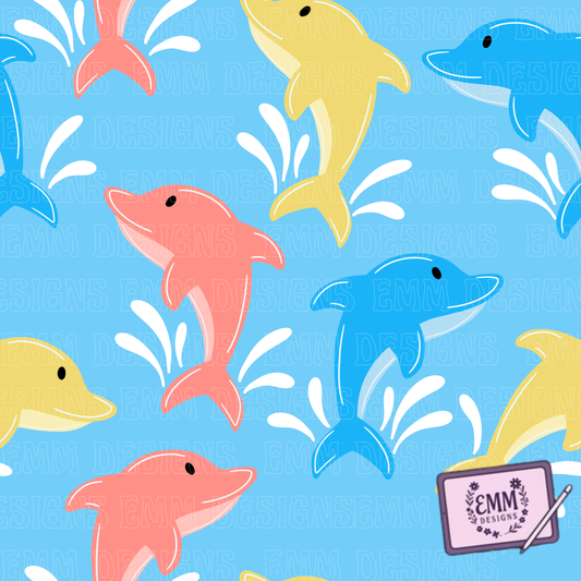 Free File Friday - Dolphins Multi