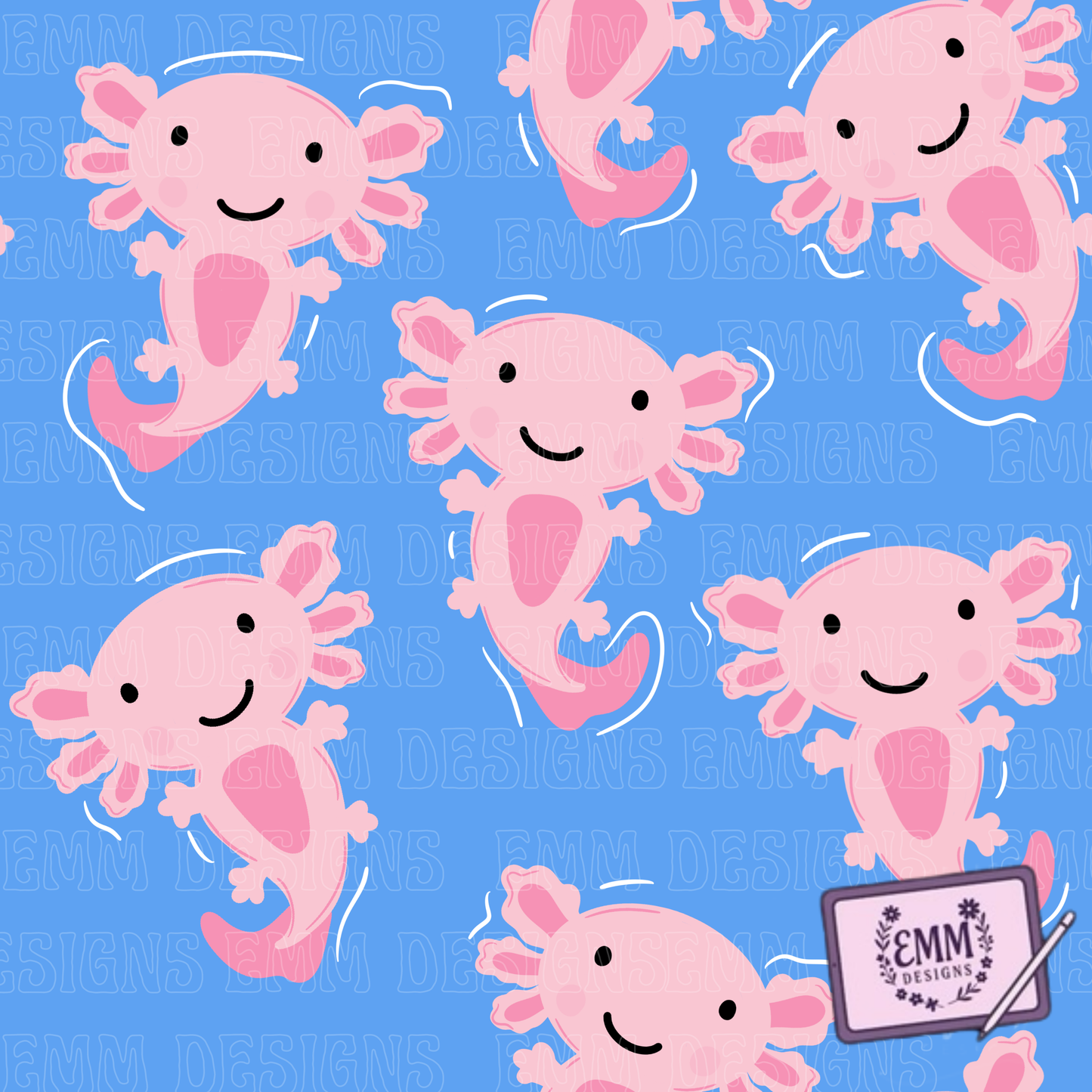 Free File Friday - Axolotl Pink