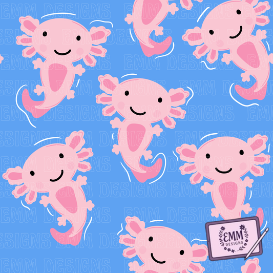 Free File Friday - Axolotl Pink
