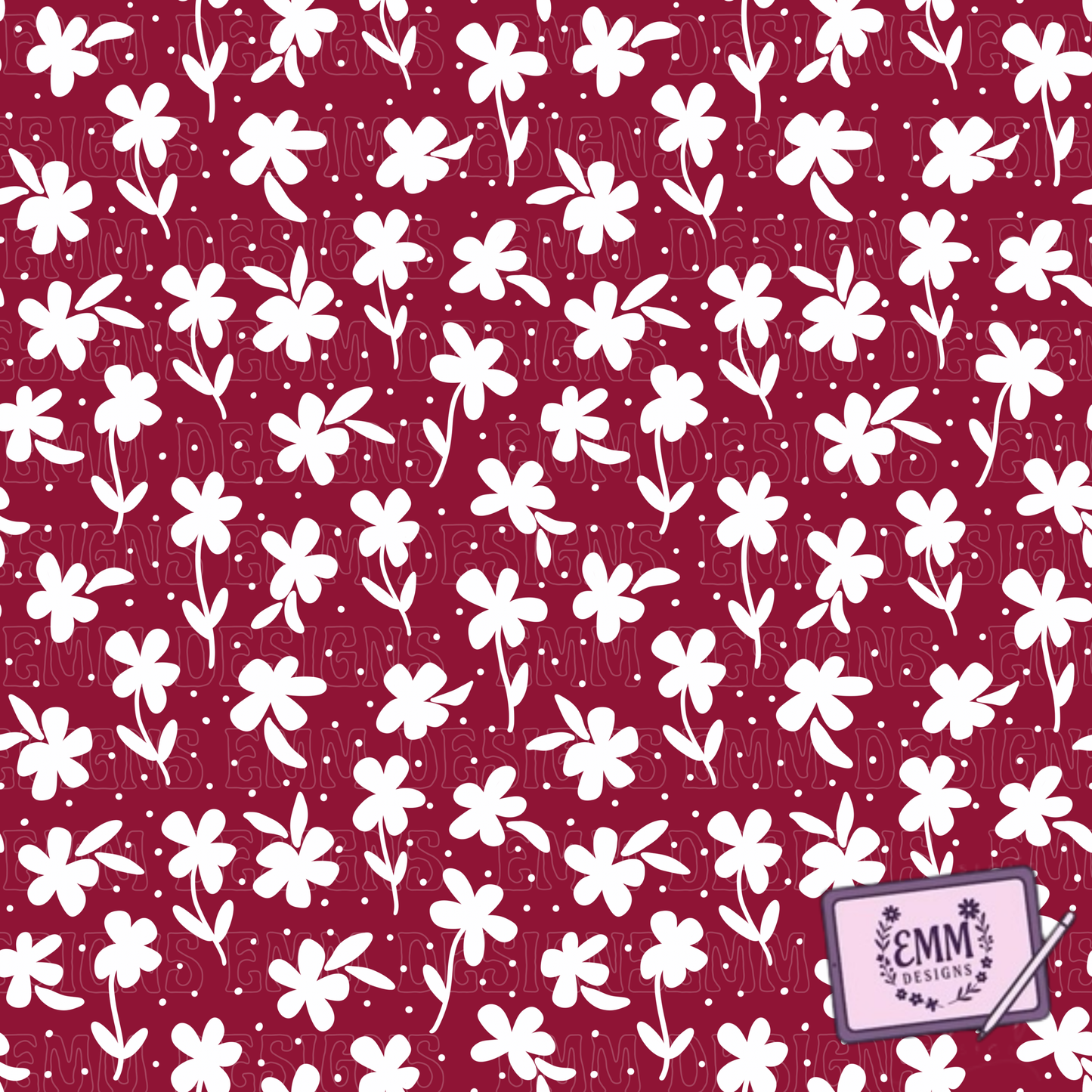 Florals – Design #55 | Seamless Digital Files