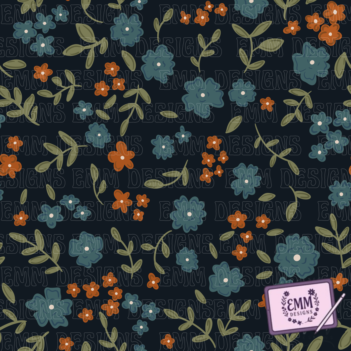 Fall – Design #48 | Seamless Digital Files