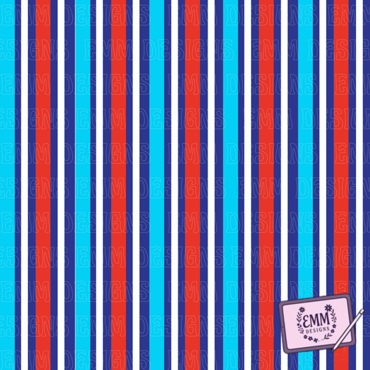 Patriotic – Design #95 | Seamless Digital File