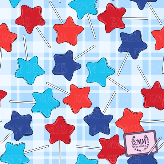 Free File Friday - Patriotic Lollipop - 2