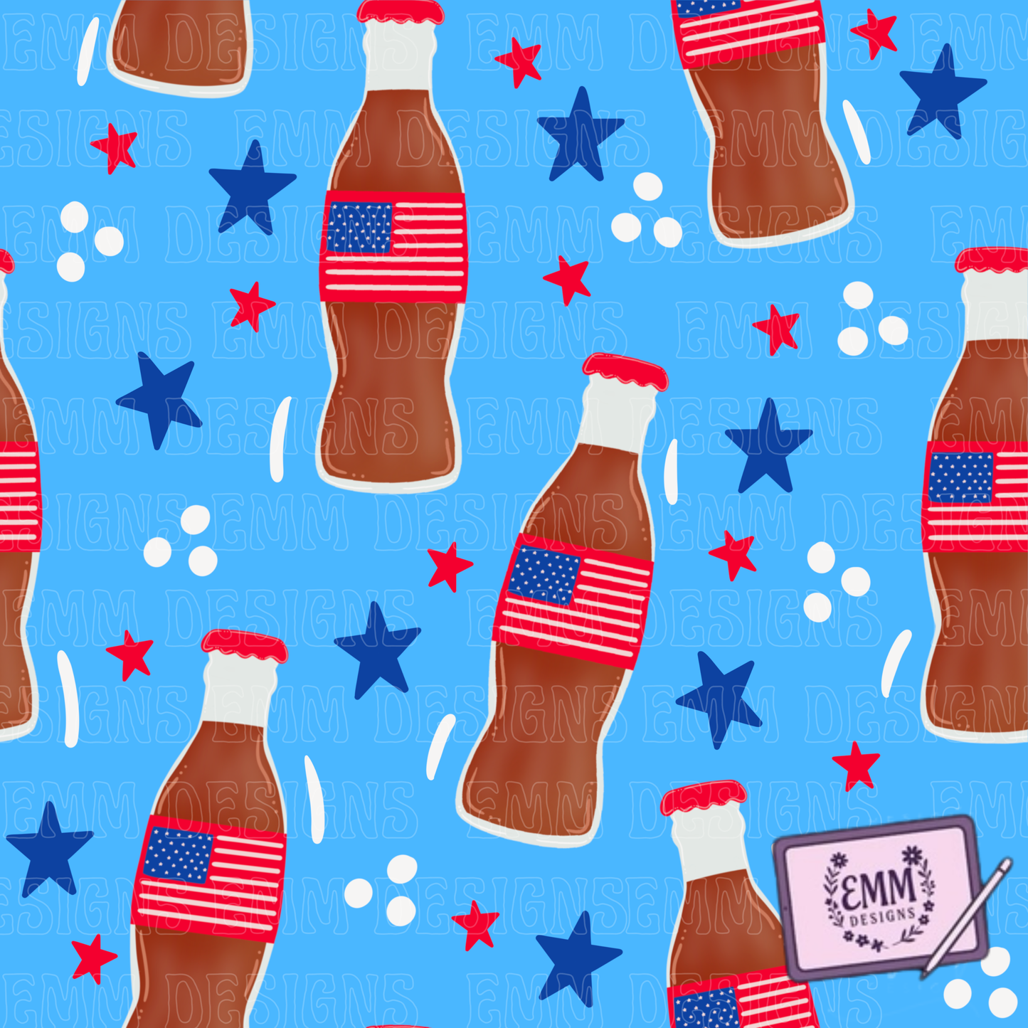 Patriotic – Design #94 | Seamless Digital File