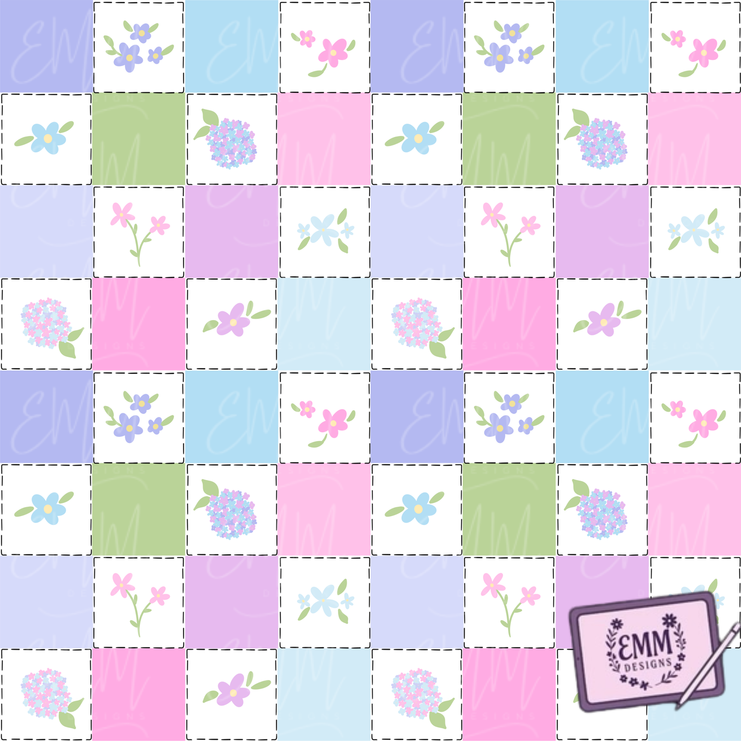 Spring – Design #10 | Seamless Digital Files