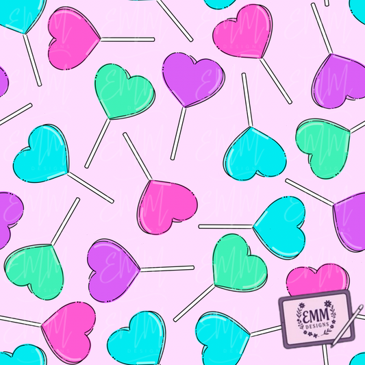 Free File Friday - Heart Lollipop -  Design #57