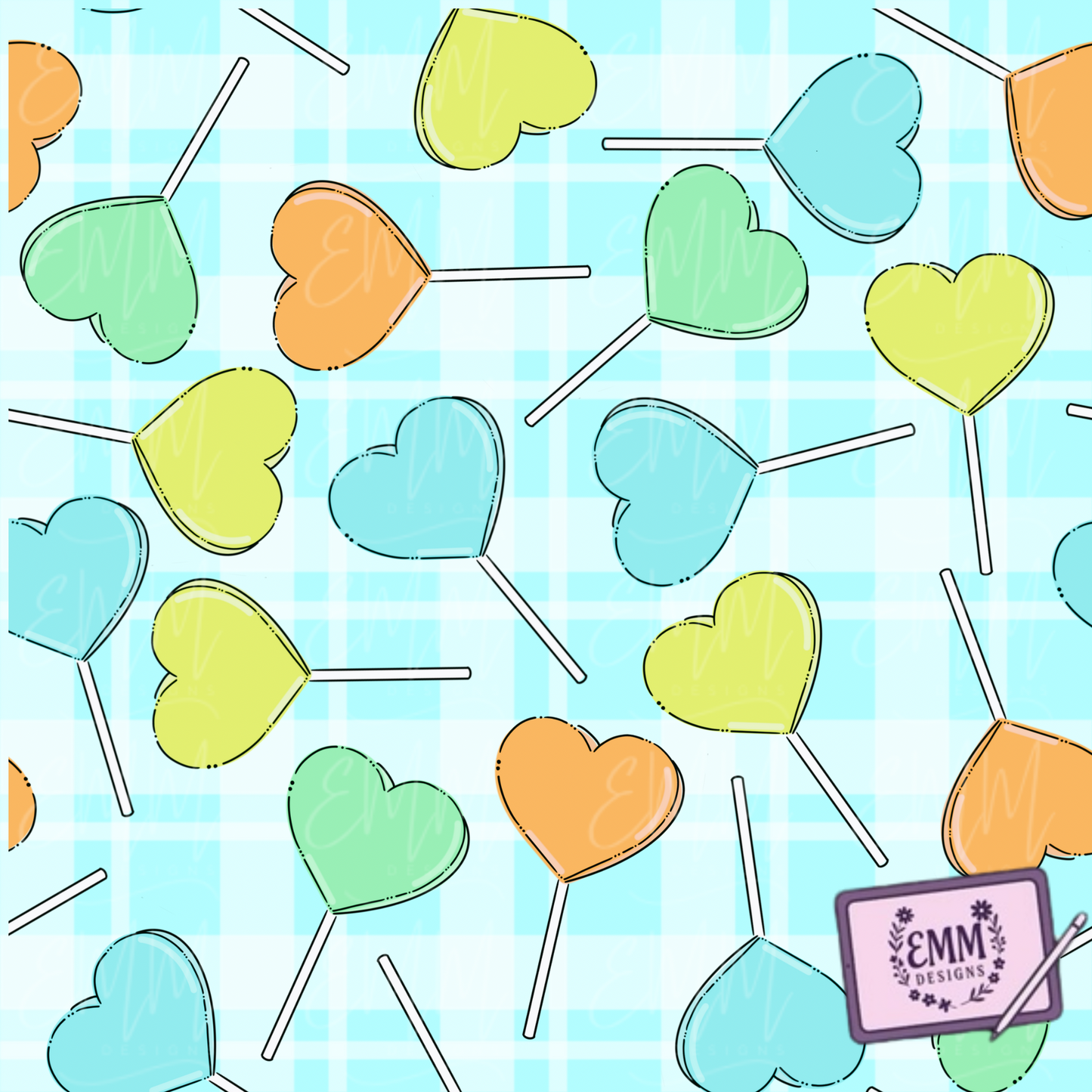Free File Friday - Heart Lollipop -  Design #49