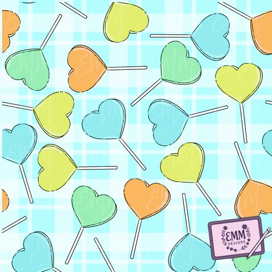 Free File Friday - Heart Lollipop -  Design #49
