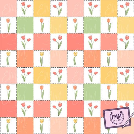 Spring – Tulips #2 | Seamless Digital Files