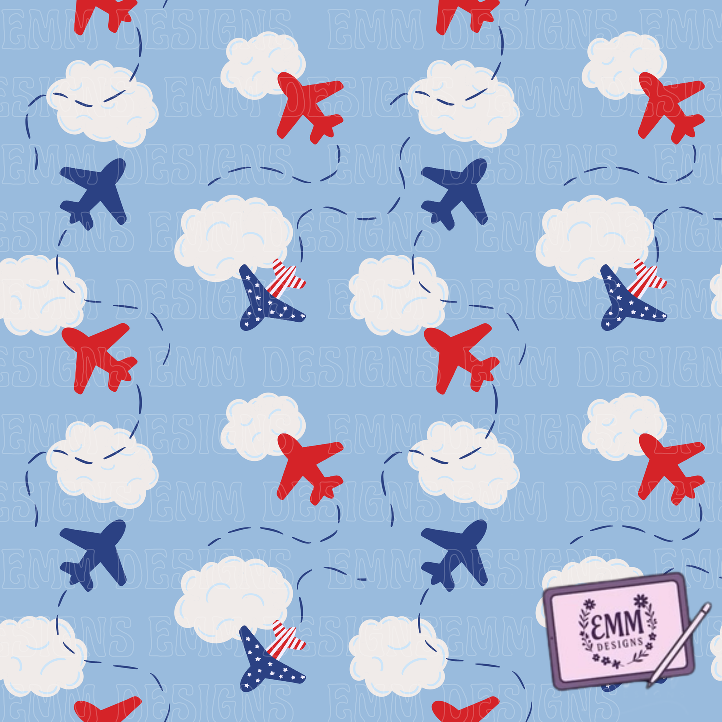 Patriotic – Design #71 | Seamless Digital File