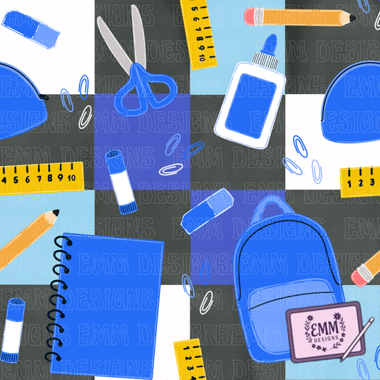 Back to School – Design #35 | Seamless Digital Files