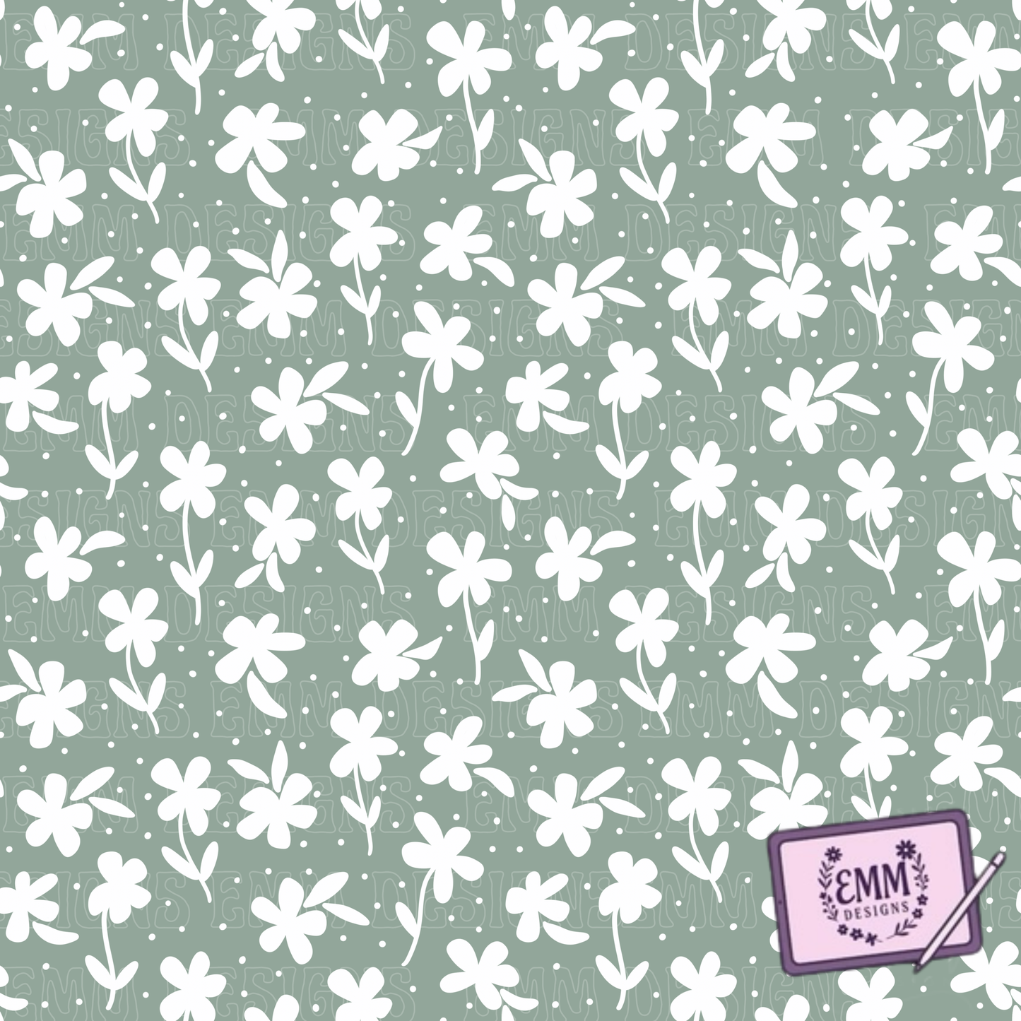 Florals – Design #62 | Seamless Digital Files