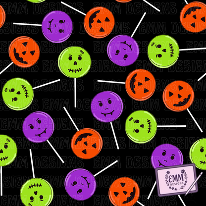 Halloween – Vivid Candy -  Design #39 | Seamless Digital Files