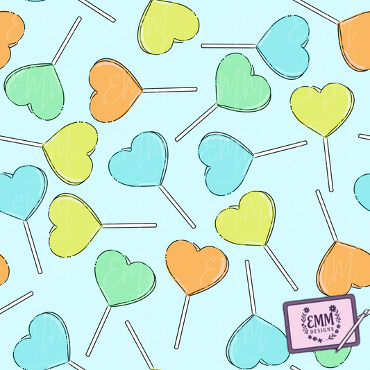 Free File Friday - Heart Lollipop -  Design #48