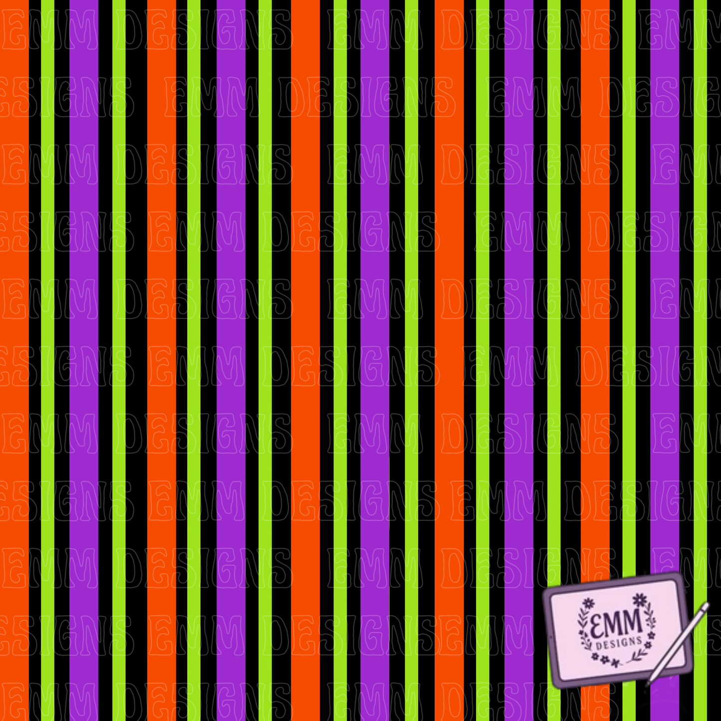Halloween – Vivid Candy -  Design #39 | Seamless Digital Files