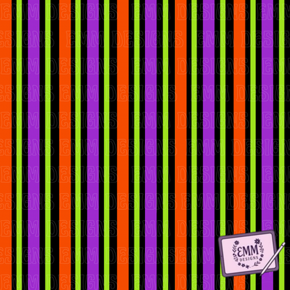 Halloween – Vivid Candy -  Design #39 | Seamless Digital Files
